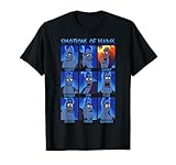 Disney Hercules Hades Emotions Retro Poster , Kurzarm,T-Shirt