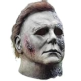 Kangmeile Michael Myer Maske, Halloween Volllatex Masken Haar Perücke Gruselige Movie Kostüm,...