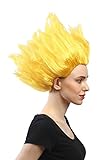WIG ME UP - 91062-PC2B Perücke Damen Herren Karneval Halloween Cosplay Blume Tulpe Feuerteufel...