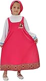Ciao 11160.4-6 Masha and The Bear Disguise, Girls, Cartoon, Pink, White, 4-6 Jahre