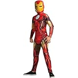 Rubies Avengers offizielles Kostüm, klassisch, Iron Man, für Kinder, 5 – 6 Jahre, 110-116 cm,...