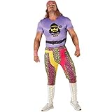Morph Lizensiert Klassik Macho Man Kostüm, Macho Man Randy Savage Kostüm, WWE Kostüm, Wrestler...