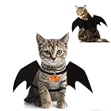 Halloween Hund Kostüm, Katze Fledermaus Kostüm, Kostüm für Hunde, Pet Bat Hund Kostüm mit 2...