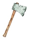 Boland 74581 - Axt aus Kunststoff, circa 49 cm, Waffen Attrappe, Spielzeug in Holzoptik, Ritter,...