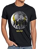 style3 Sailor Senshi T-Shirt Herren mond mondstein Moon Luna Mars Planet Anime, Größe:3XL,...