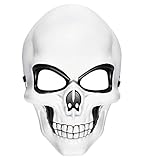 W WIDMANN MILANO Party Fashion 95706 - Maske Totenkopf, Skelett, Mottoparty, Karneval, Halloween