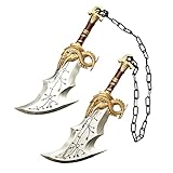 LALAPORT 43,2 cm Mittelalterliche vollständig verbesserte Klingen Chaos Schaum Schwert Cosplay Prop...