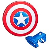 Marvel Avengers Captain America Magnetischer Schild und Halterung, Rollenspielartikel,...