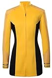 YANVS Strange New World Uniform Una Chin-Riley Cosplay Kostüme Damen Gelb Mantel Outfits Halloween...