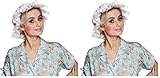 Boland 01401 - Mütze Großmutter, Kopfbedeckung, Oma-Mütze, weiße Haube, Kostüm, Karneval,...