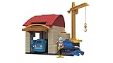 Dickie Toys 203133010 Bob Baumeister Garagen Spielset Spielgarage mit vielen Funktionen, Kran Heppo,...
