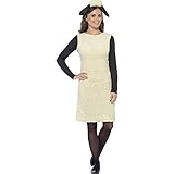 Smiffys Kostüm Shaun The Sheep, Weiß, mit Kleid und Stirnband