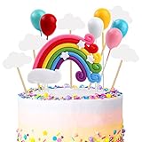 OSDUE Tortendeko Geburtstag, Macaron Kuchen Deko, Happy Birthday Tortendeko, Kuchen Topper...