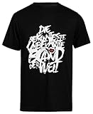 Stonedeafproduction SDP Schwarzes Kurzarm-T-Shirt Herren T-Shirt