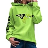 Generisch Blitzangebote 𝗚𝗿𝗶𝗻𝗰𝗵 Pullover Weihnachten Hoodie Damen...
