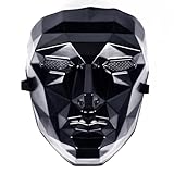 TK Gruppe Timo Klingler The Game squid Maske Bösewicht für Halloween, Fasching & Karneval als...
