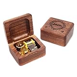 Youtang Sailor Moon Spieluhr, Walnussholz, Spieluhr, Aufzieh-Mechanismus, Geschenk-Box für...