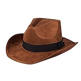 Boland 04089 - Erwachsenen Hut Adventure, Braun, Cowboy, Western, Ranger, Kopfbedeckung, Karneval,...
