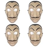 Udekit Salvador Dali Maske Für Männer Frauen Halloween Kostüm Cosplay Kostüm Maskerade Party...