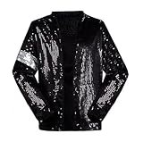Shuanghao Michael Jackso Kostüm Jacke Hosen für Erwachsene Kind Billie Jean Jacke Tanz Cosplay...