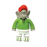 Benjamin Blümchen Figur als Fußballspieler 10802, bewegliche Spielfigur ca. 9 cm groß,...