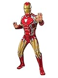 Rubie's Offizielles Luxuskostüm Iron Man, Avengers Endgame, Kampfanzug, für Herren, Erwachsene,...
