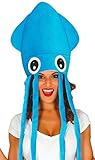 Guirca Fiestas GUI13350 - Blauer Oktopus Hut