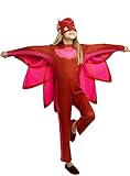 Funidelia | Eulette PJ Masks Kostüm 100% OFFIZIELLE für Mädchen Größe 5-6 Jahre...