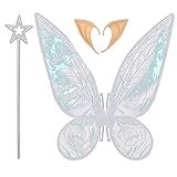 Feenflügel Erwachsene, Fairy Wings für Adult Erwachsene Feen Flügel Feen Kostüm Damen für Winx...