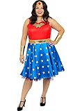 Funidelia | Wonder Woman Kostüm für Damen Superhelden, DC Comics, Justice League - Kostüme für...