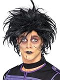 Smiffys Perücke Psycho, Schwarz Halloween