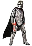 Rubie's 3810670 - Stormtrooper Commander Adult, STD, silber/schwarz