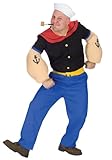 Adult Popeye Fancy Dress Costume Standard