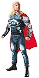 Rubie's Offizielles Luxuskostüm Thor, Marvel, für Erwachsene, Standardgröße, blau