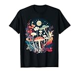 Aesthetic Goblincore und dunkler Cottagecore Pilz T-Shirt