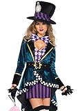 LEG AVENUE Damen Delightful Hatter Kost me, Mehrfarbig, Größe: M (EUR 38)