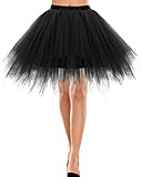 Bbonlinedress Tutu Tüllrock Petticoat Unterrock Rock 50er Vintage Ballet Blase Tanzrock Tanzkleid...