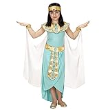 'EGYPTIAN QUEEN' (dress, belt, collar, cuffs, headpiece, cape) - (140 cm / 8-10 Years)