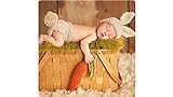 Matissa Neugeborene Fotografie Prop Baby Kostüm niedlich Crochet Strickmütze Cap Mädchen Jungen...