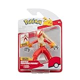 Pokémon PKW3368 - Battle Feature Figure - Lohgock, offizielle bewegliche Figuren, 11.5 cm