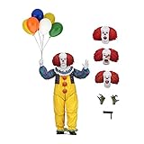 Neca 45460 IT Clown Actionfigur, Einfarbig, Mehrfarbig, 7'