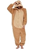 LATH.PIN Pyjamas Jumpsuit Panda Unisex Erwachsene Tier Onesie Cosplay Halloween Karneval Kostüme...