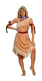 RG Costumes Damen Pocahontas, braun, Einheitsgröße