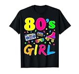 80er Jahre Party Thema Party Outfit Kostüm Vintage Retro T-Shirt
