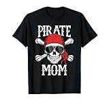 Pirat Mama Jolly Roger Familie Matching T-Shirt