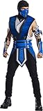 Rubies Herren Mortal Kombat 11 Sub Zero Costume Kostüme für Erwachsene, Siehe Abbildung, X-Large
