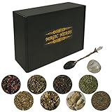 Hexenzubehör-Set, 30 Packungen – Kräuter für Zaubersprüche – Anfänger-Hexen-Set mit antikem...