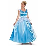 Disney Offizielles Premium Cinderella Kleid Damen, Aschenputtel Kostüm Erwachsene, Cinderella...