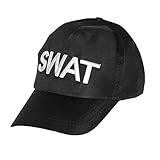 Boland 97045 - Erwachsenenmütze Swat, Kopfbedeckung, Hut, S.W.A.T., Polizei, Kostüm, Karneval,...