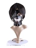COSPLAZA Tokyo Ghoul Maske Ken Kaneki Fasching Karneval Schwarz Kostüme Masken